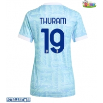 Juventus Khephren Thuram #19 Bortedrakt Dame 2025-26 Kortermet